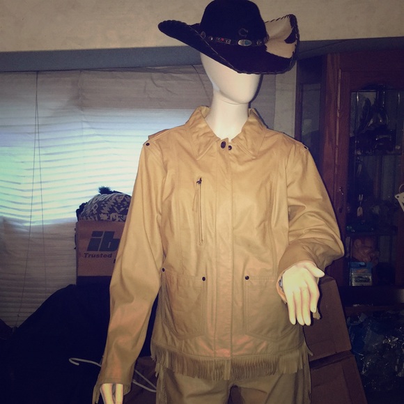 Harley Davidson BUCKSKIN LEATHER LINED IN SATIN😮 - Picture 3 of 8